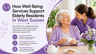 How Well-Being Services Support Elderly Residents at Homelands Nursing Home in West Sussex