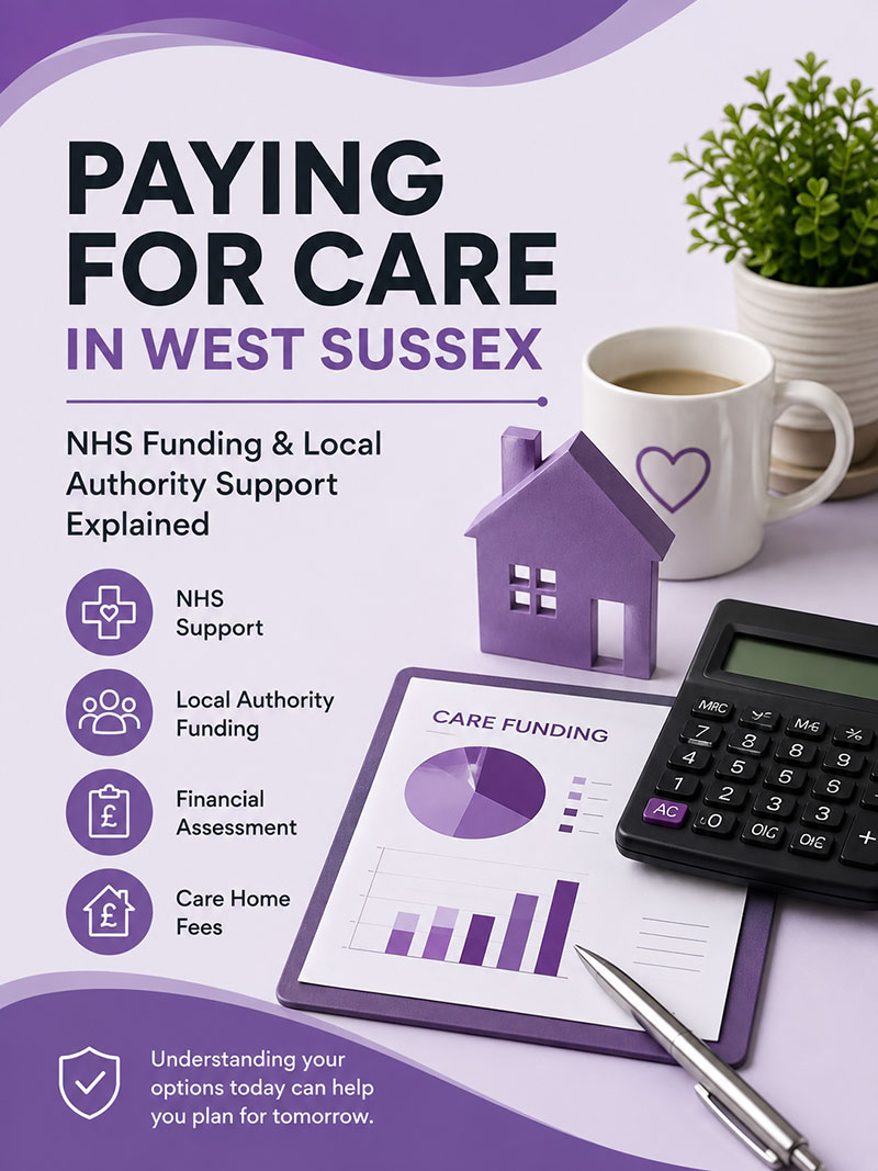How Does Paying for Care Work in West Sussex?